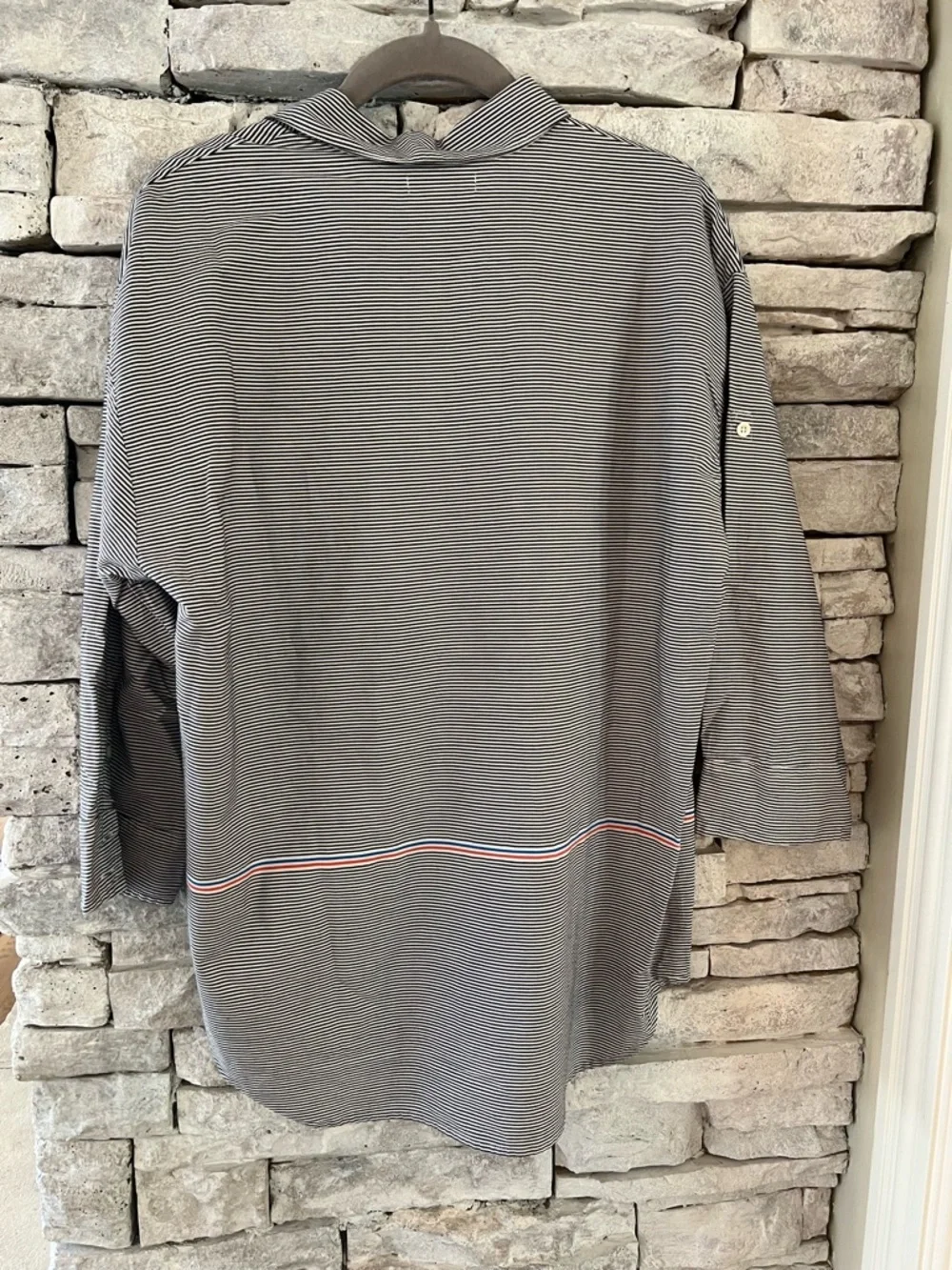 J. Crew Womens Striped Popover Blouse Size 10